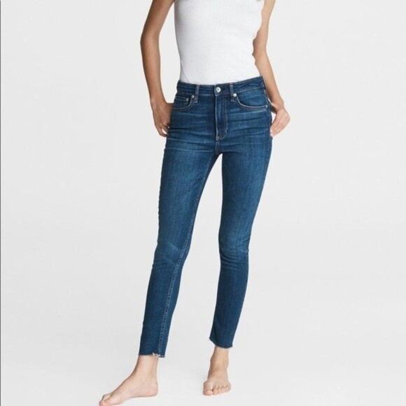 RAG‎ & BONE Nina High Rise Skinny Ankle Jeans 26 - Picture 6 of 6